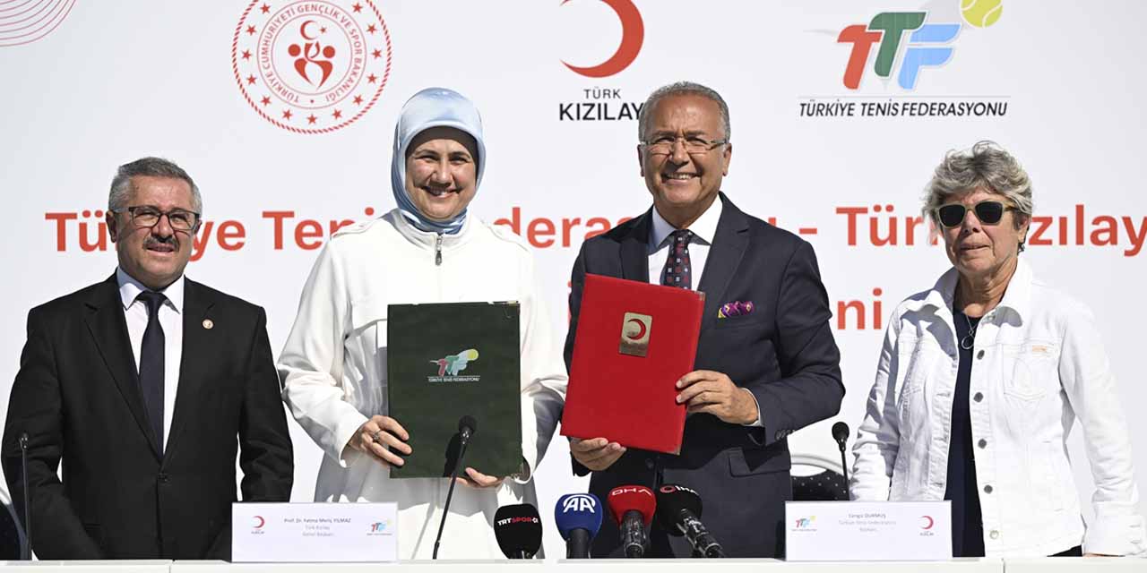 Türkiye Tenis Federasyonu ve Türk Kızılayı iş birliği yapacak