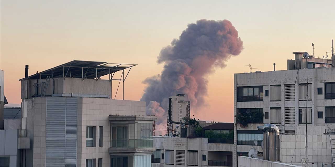 Katil Netanyahu BM'de konuşurken İsrail, Lübnan'a bomba yağdırıyor: En az 25 ölü