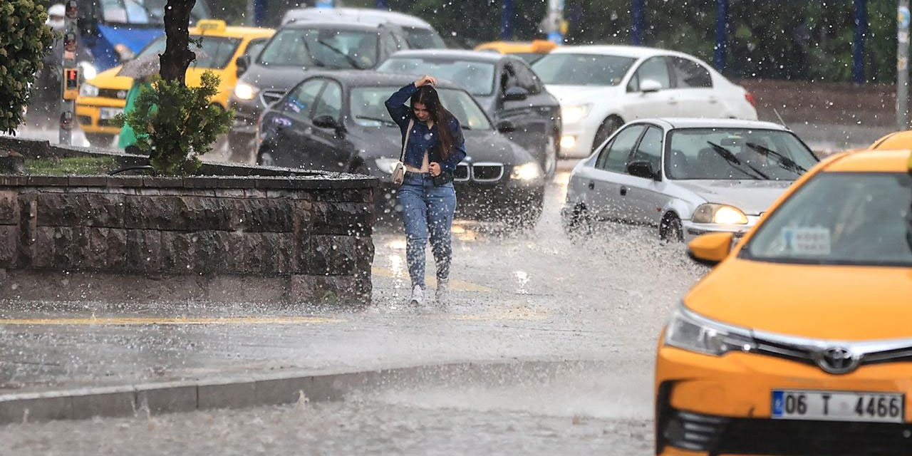 Ankara için yağmur uyarısı