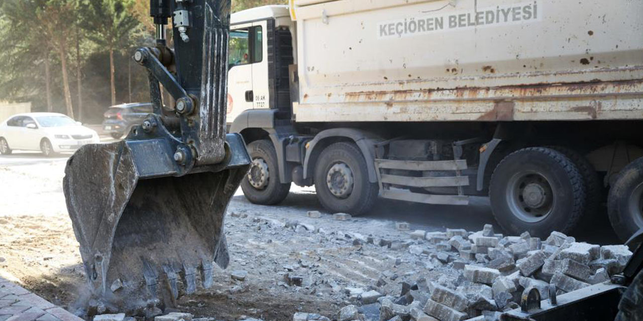 Keçiören'de vatandaş istiyor, belediye yapıyor