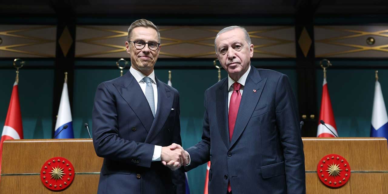 Cumhurbaşkanı Erdoğan, Finlandiya Cumhurbaşkanı Alexander Stubb ile ortak basın toplantısında önemli açıklamalar yaptı