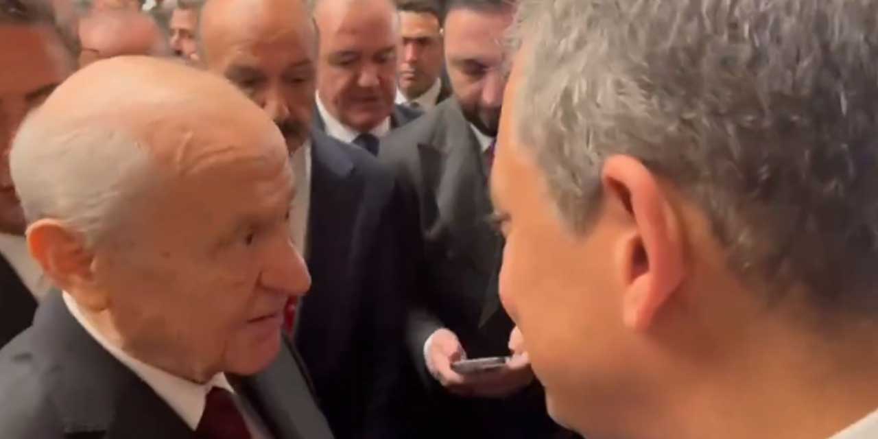 CHP Genel Başkanı Özgür Özel ile MHP Genel Başkanı Devlet Bahçeli, TBMM'de sohbet etti: "Birbirimizi kırmıyoruz inşallah"