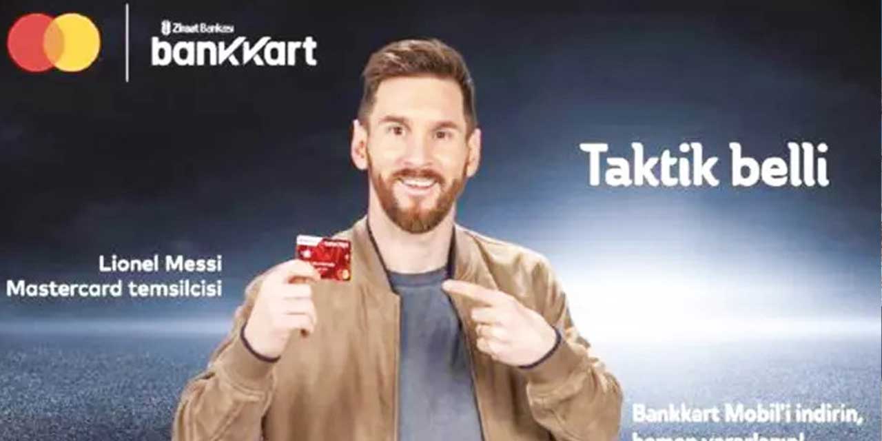 Messi'nin tercihi Ziraat Bankası oldu!