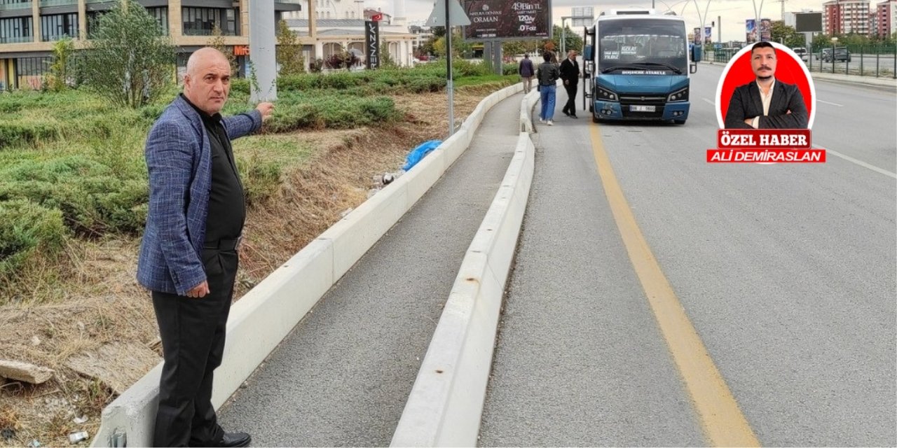 İlkbahar Mahallesi sakinleri sökülen otobüs duraklarını geri istiyor