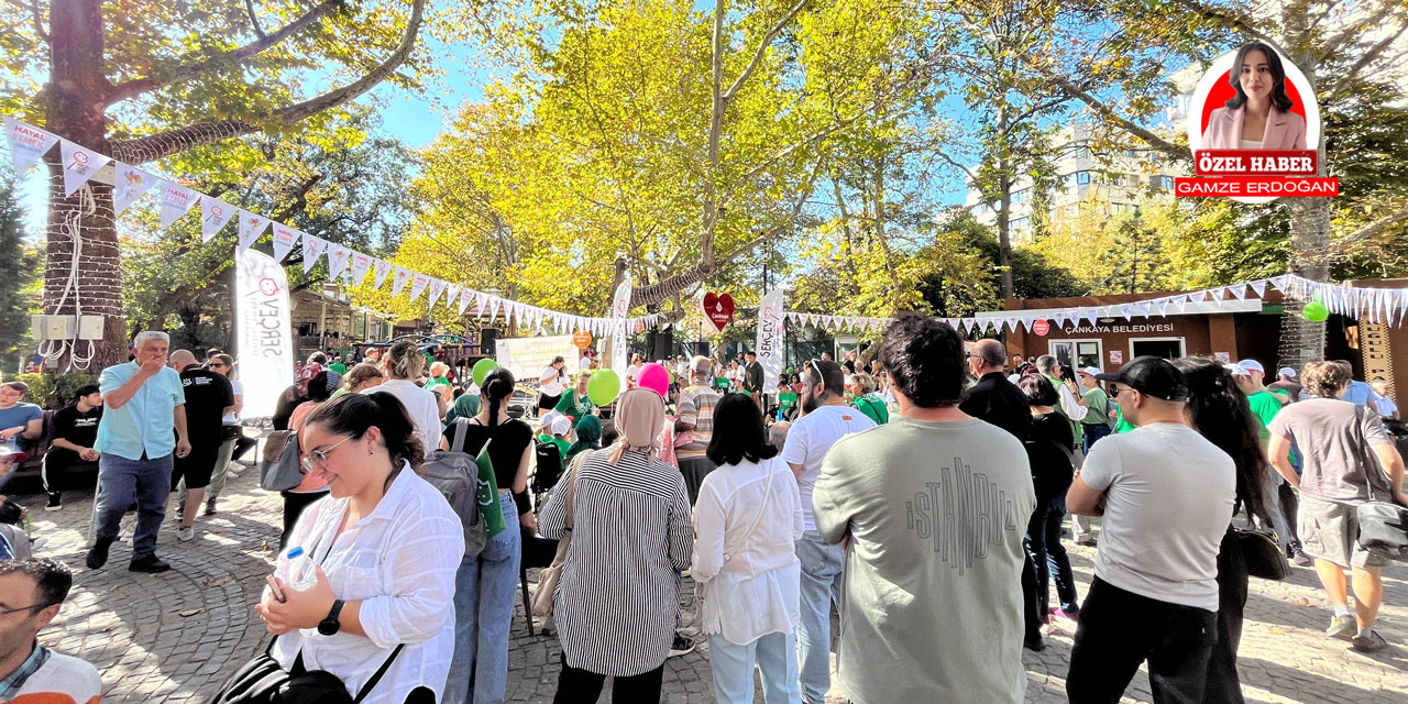 SERÇEV'den 6 Ekim Dünya Serebral Palsi Günü etkinliği: Ankara Kuğulu Park yeşile boyandı!