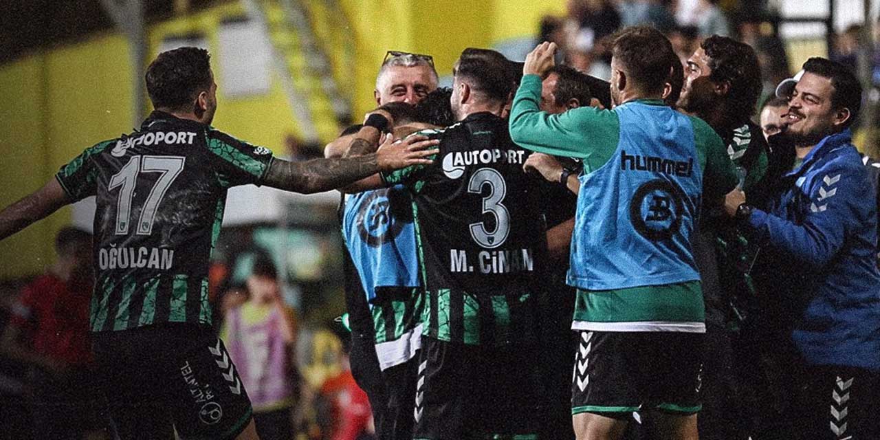 Trendyol 1.Lig'de yeni lider Kocaelispor: İstanbulspor 0-3 Kocaelispor