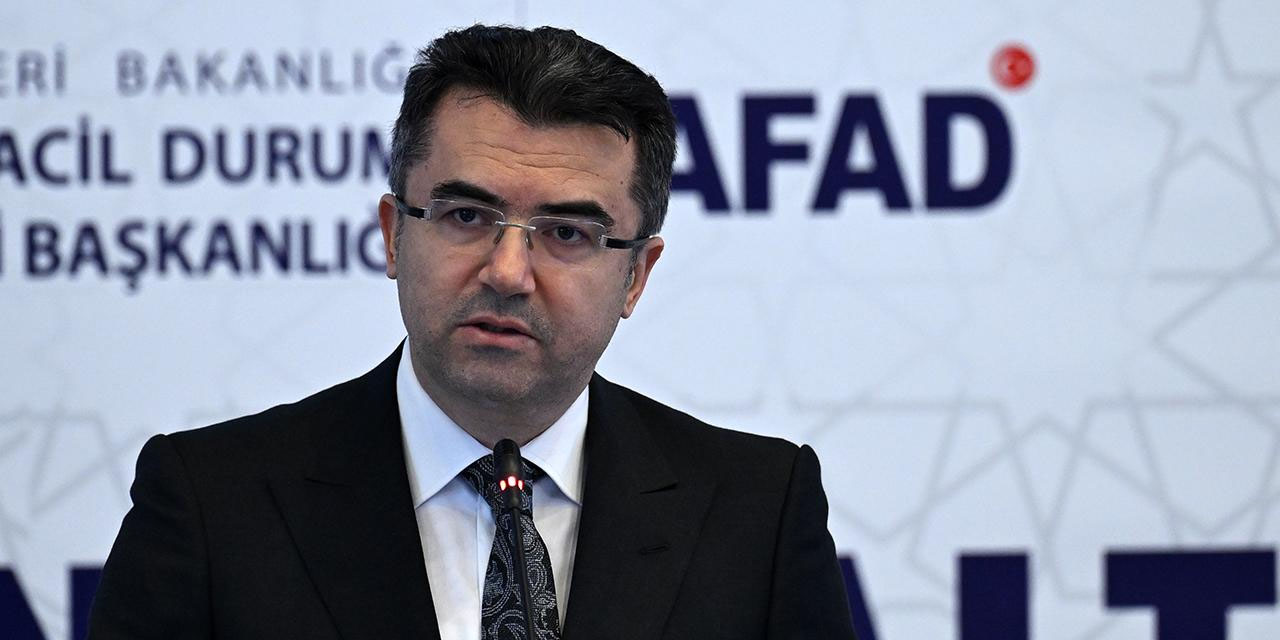 AFAD Başkanı Memiş: Bina deprem yönetmeliği tamamlandı