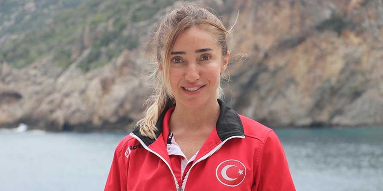 Şahika Ercümen, Serbest Dalış Dünya Şampiyonası'nda Türkiye rekorunu kırdı, rekoru öldürülen kadınlara ithaf etti