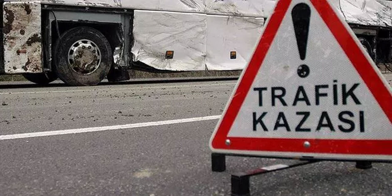 Aksaray-Ankara Karayolu'nda otobüs devrildi... Kaza sonrası ilk görüntüler...