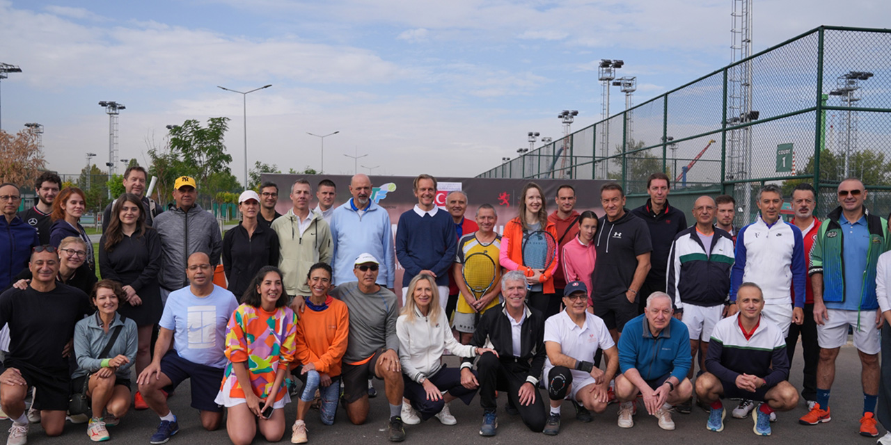 Ankara'da "Diplomatik Tenis Günü" turnuvası düzenlendi