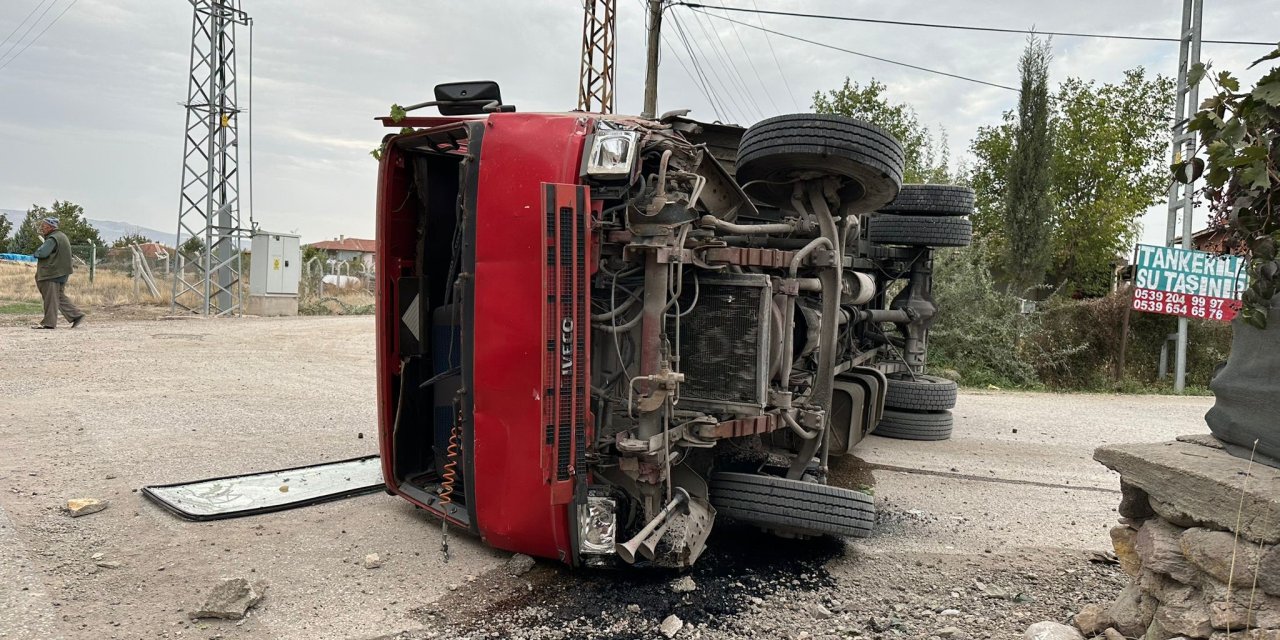 Ankara Kahramankazan'da korkutan kaza