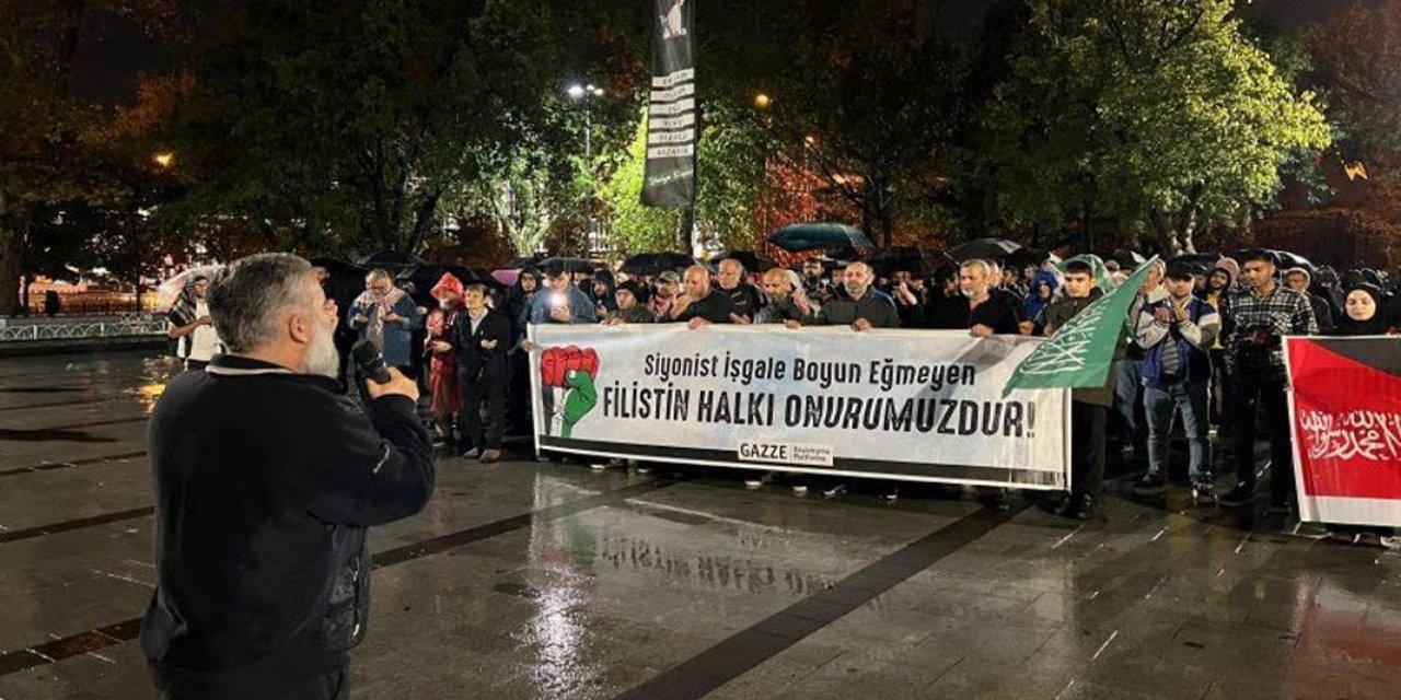 İstanbul’dan Gazze’ye dayanışma