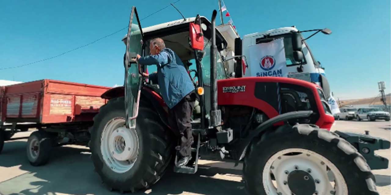 Sincan Belediyesi, 504 çiftçiye yüzde 50 hibeli buğday tohumu desteği sağladı