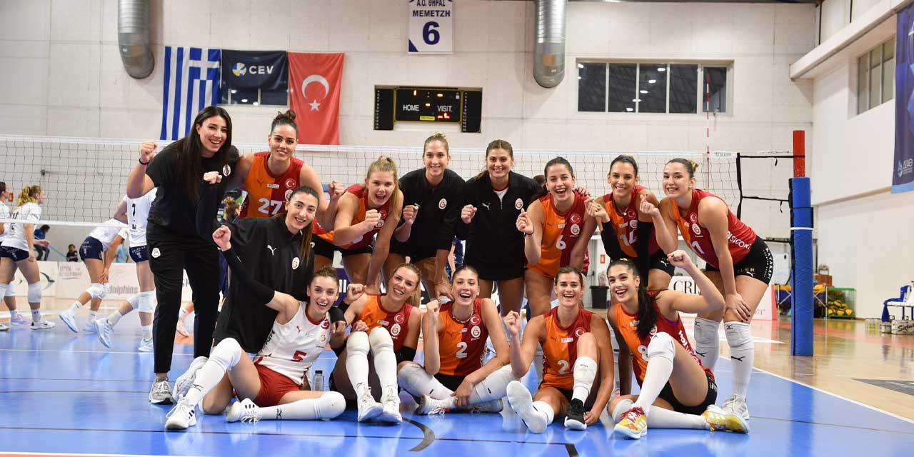 Galatasaray Daikin,  CEV Challenge Kupasında son 16 turuna yükseldi