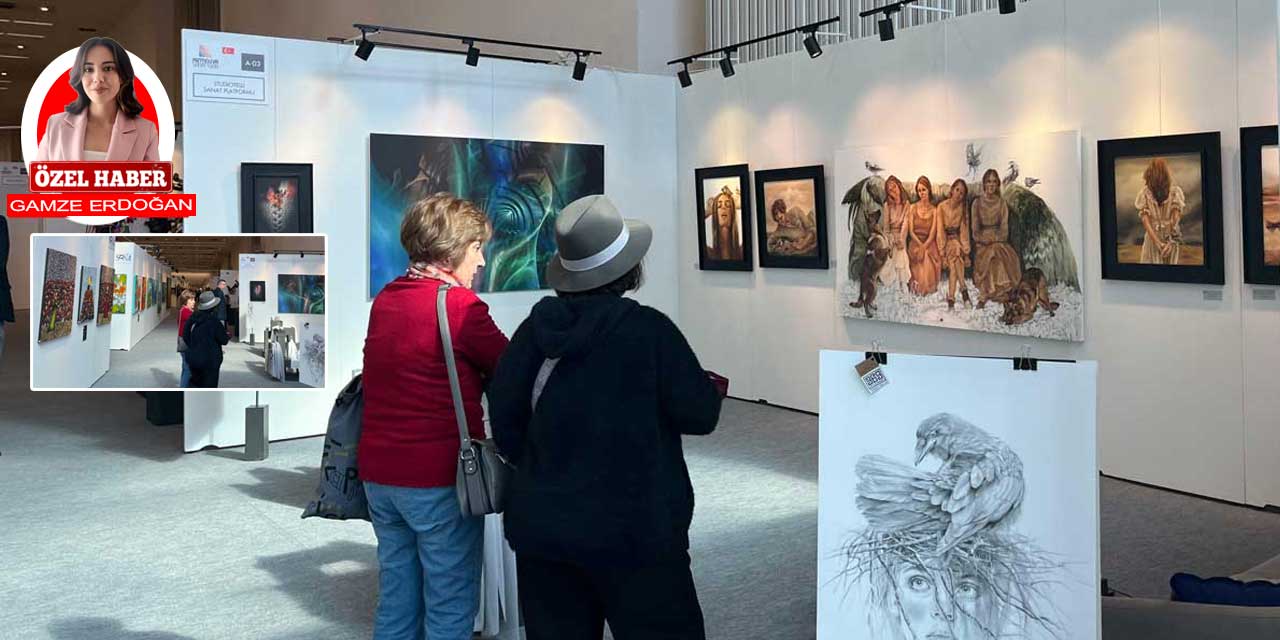 Artnova Sanat Fuarı Ankara'da kapılarını açtı | 900 sanatçının eseri sergileniyor