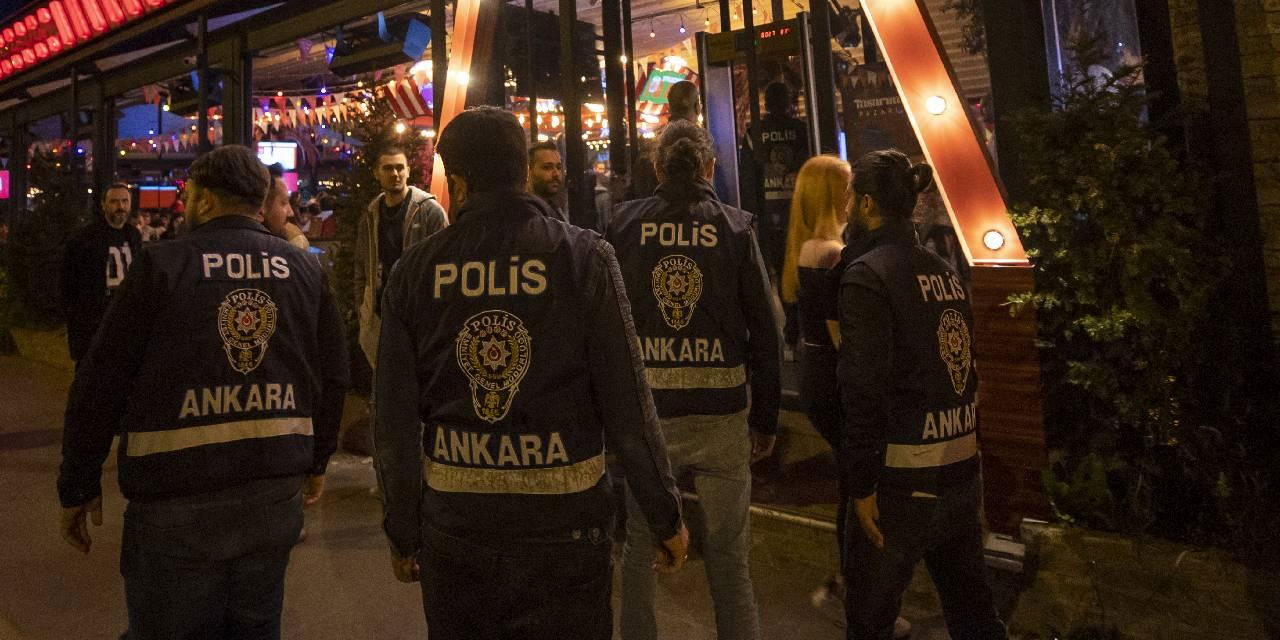 Ankara'da bin 128 kişi yakalandı