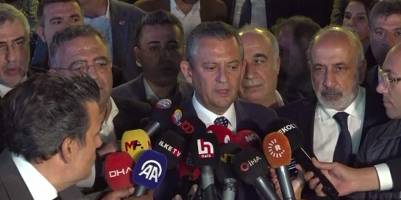 CHP Genel Başkanı Özgür Özel: "Kimden ve nereden gelirse gelsin, terörü lanetliyoruz"