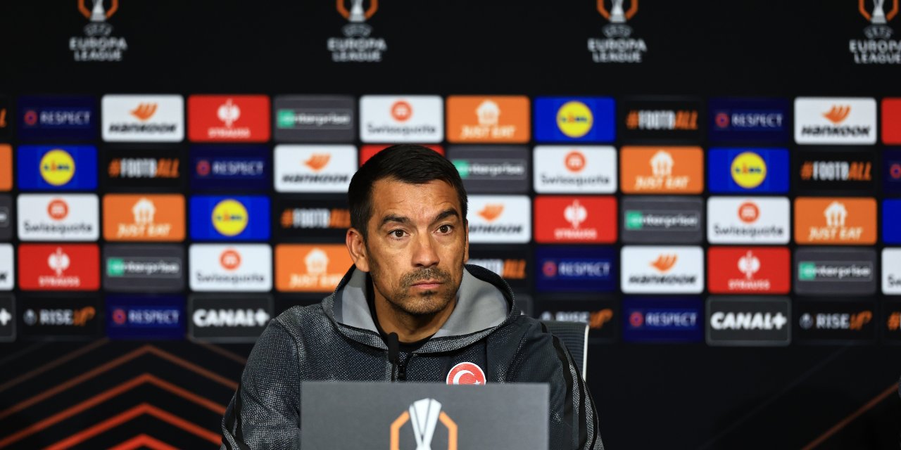 Bronckhorst: "İyi bir takıma karşı oynayacağız"