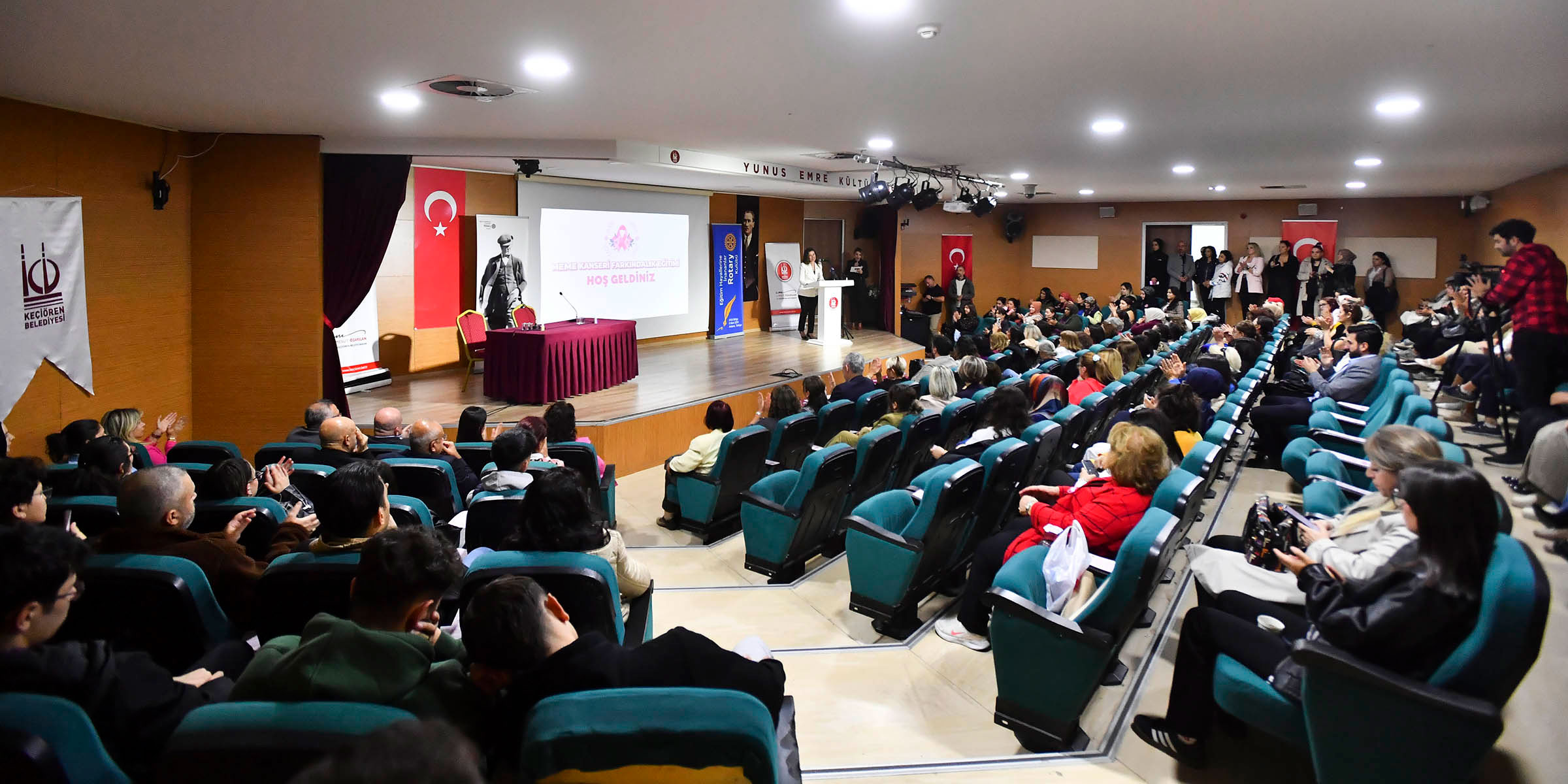 Keçiören'de 'Meme Kanseri Farkındalık Semineri' düzenledi