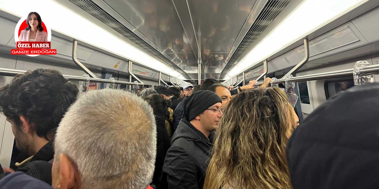 Ankara OSB Törekent Metro’da yoğunluk: Vatandaşlar ısrarla binmeye çalıştı! | İşte çözüm önerileri!