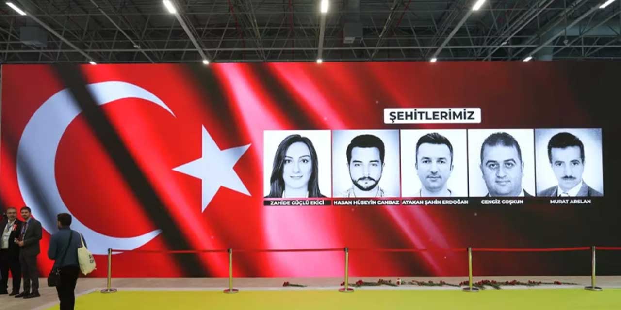 TUSAŞ şehitleri son yolculuğuna uğurlanıyor...