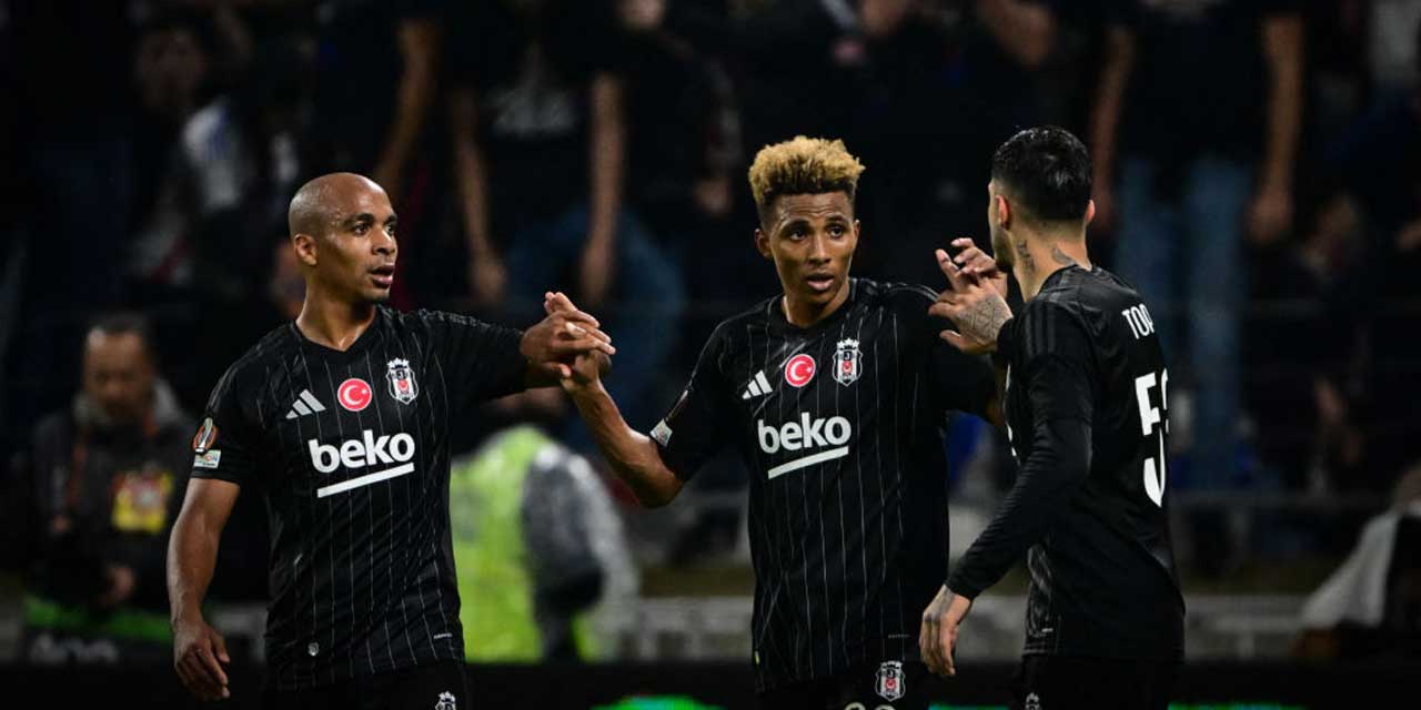 Beşiktaş, O. Lyon'u deplasmanda devirdi: Kara kartal Avrupa Liginde puanla tanıştı