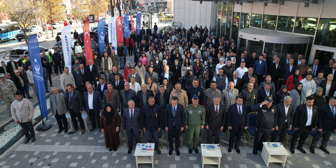 Kahramankazan’a "Kahramanlık" unvanı verilişinin 8. yılı kutlandı