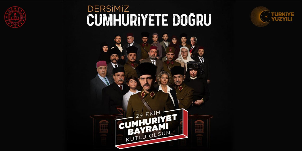 Okullardaki ilk derste öğrencilere Cumhuriyet ile ilgili film izletilecek