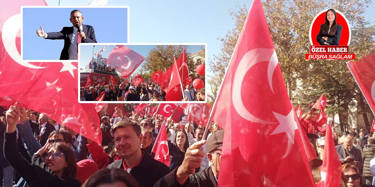 Cumhuriyet Yürüyüşünde CHP Genel Başkanı Özgür Özel’den Ankara'da sert çıkış!