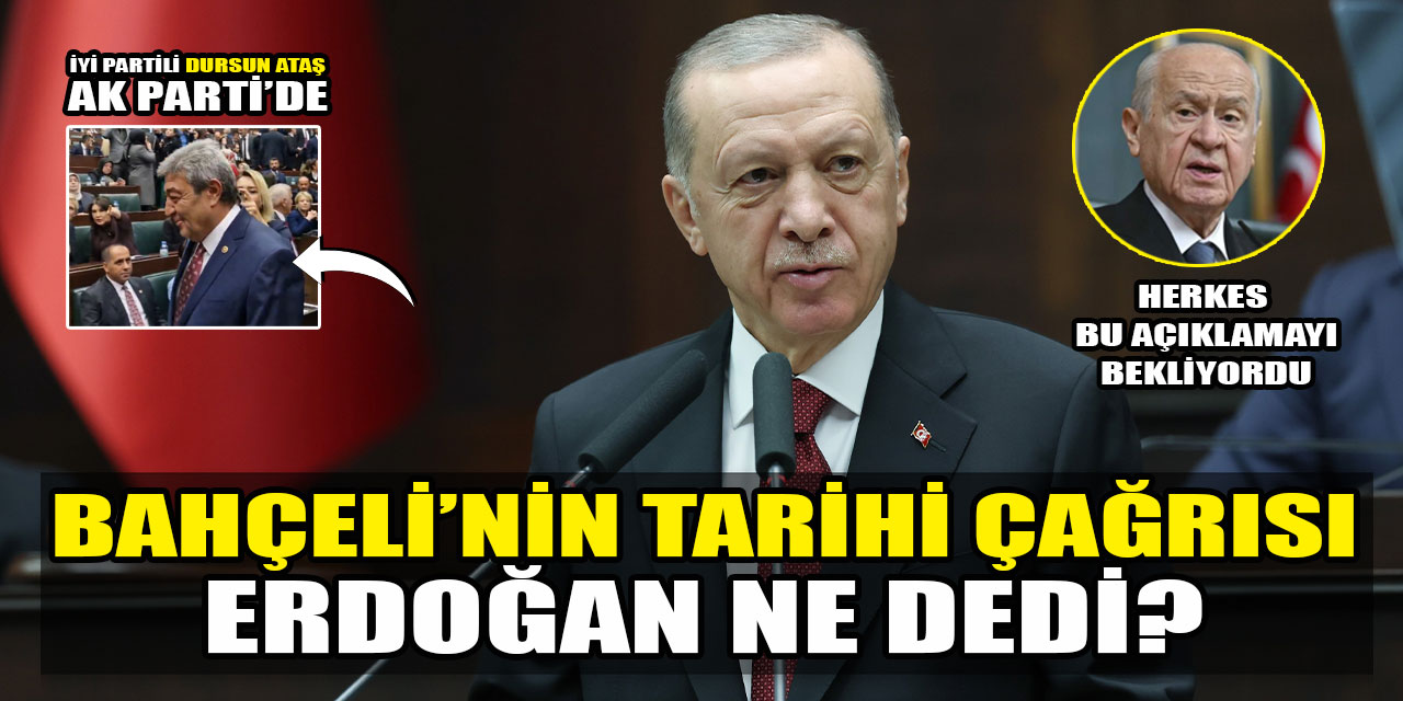 AK Parti Grup Toplantısında dikkat çeken kareler! Herkesin gözü Erdoğan'da