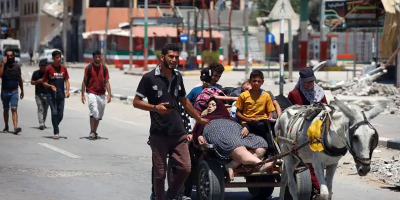 İsrail'den Baalbek  şehrindekilere 'burayı terk edin' uyarısı!  Lübnan’da 1 milyondan fazla kişi yerinden oldu!