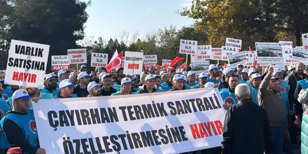 Ankara Milletvekili Yüksel Arslan: "Çayırhan- Nallıhan- Beypazarı'nda halk ve işçiler ayakta,  Maden sahaları özelleştirilemez!"