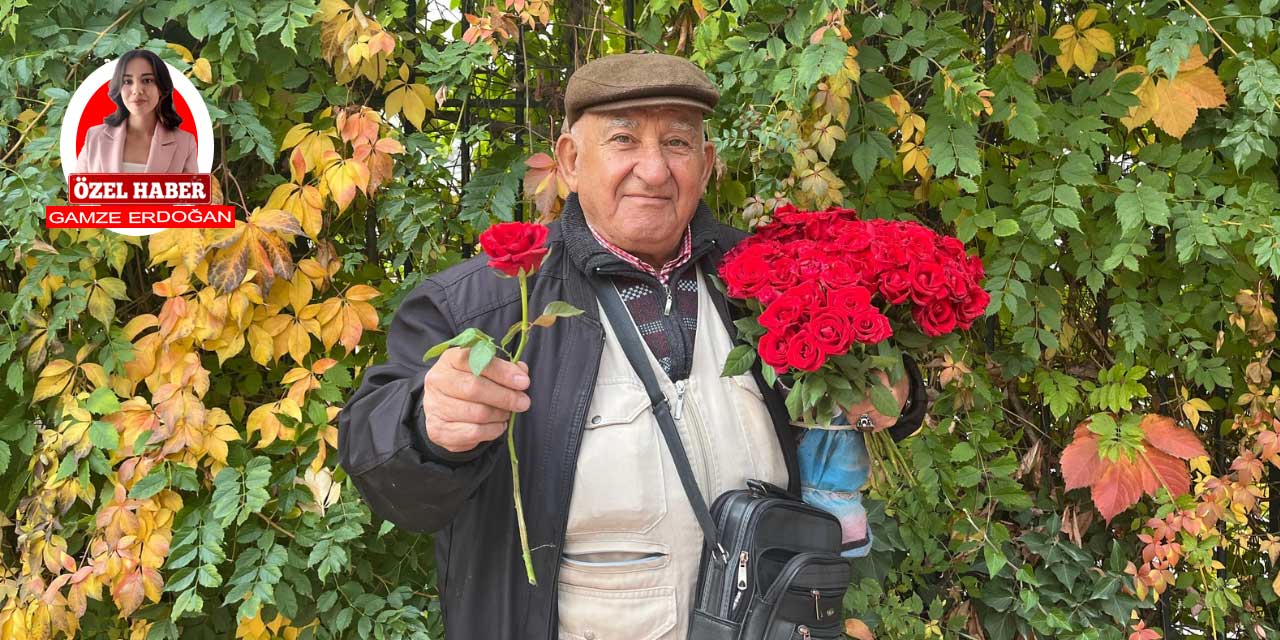 20 yıldır gülleriyle Ankaralıyı mutlu ediyor: “Güllerim nice aşkların ve barışmaların tanığı”