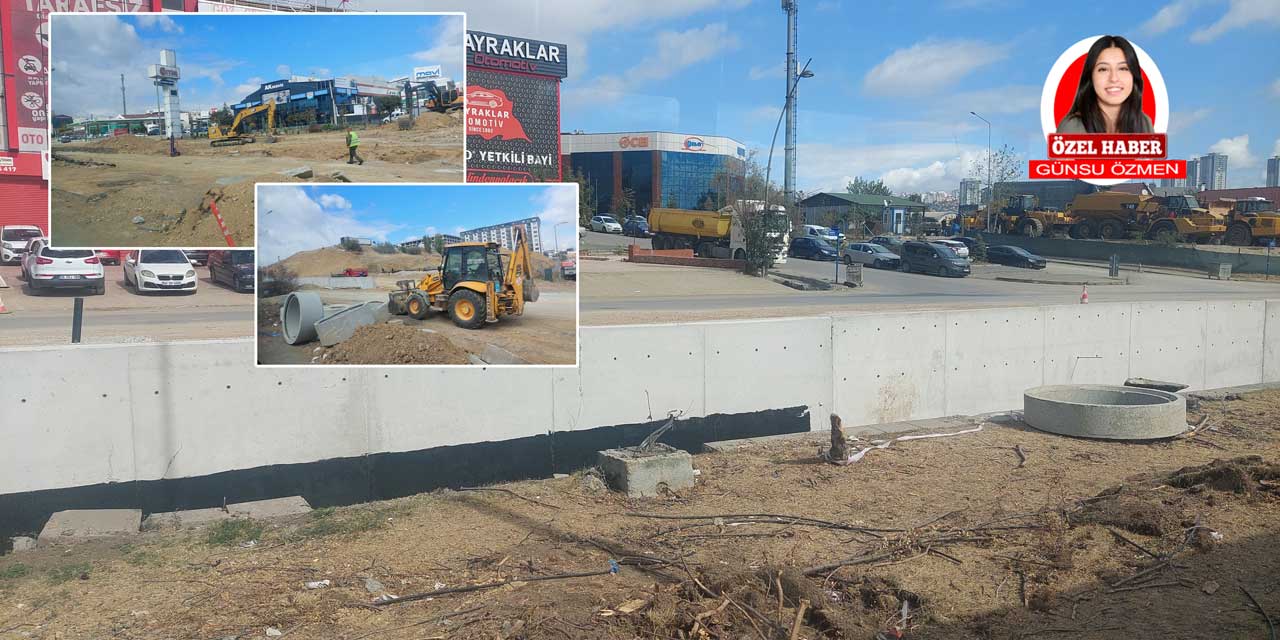 Ankara Bağdat Caddesi’nde trafik ve altyapı çalışmalarında yeni aşama: Temel atıldı, kavşak için ana hatlar oluştu