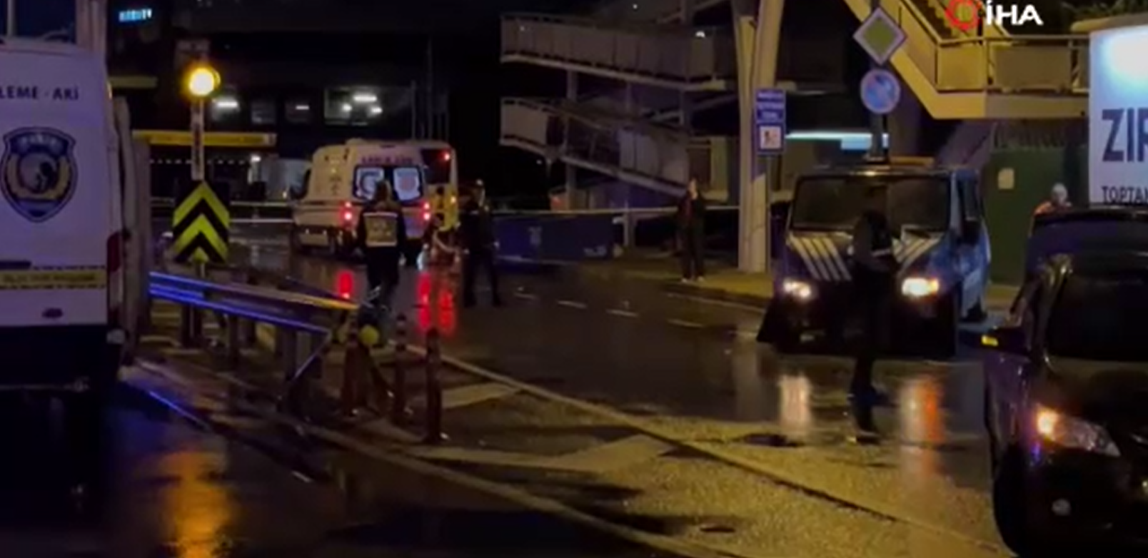 Bakırköy'de feci kaza: Polis memuru şehit oldu