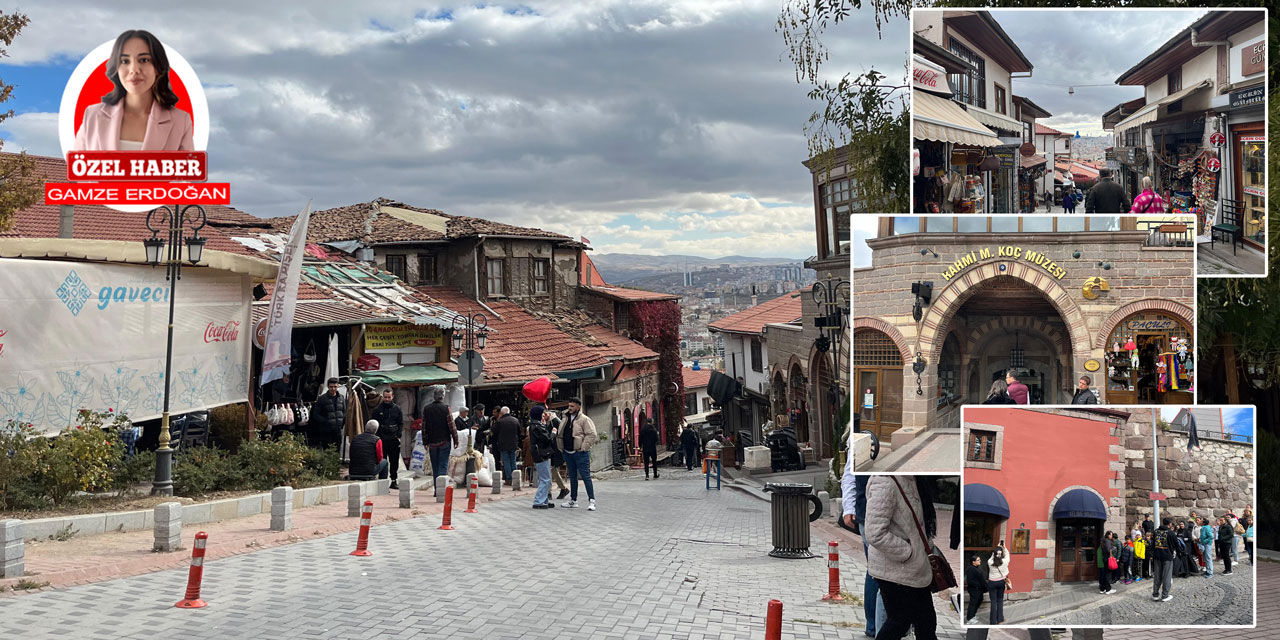 Ankara'da müzelere ilgi yoğun: Ankara Kalesi’ne gelenler uğramadan geçmiyor!