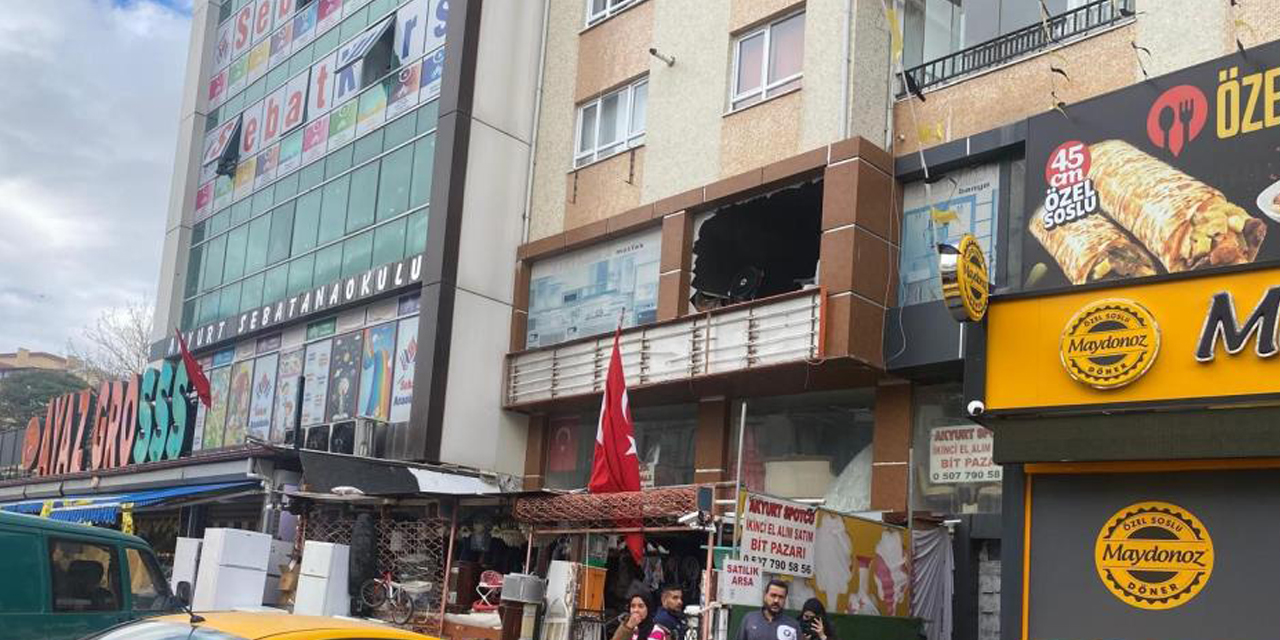 Ankara Akyurt'ta felaketten dönüldü