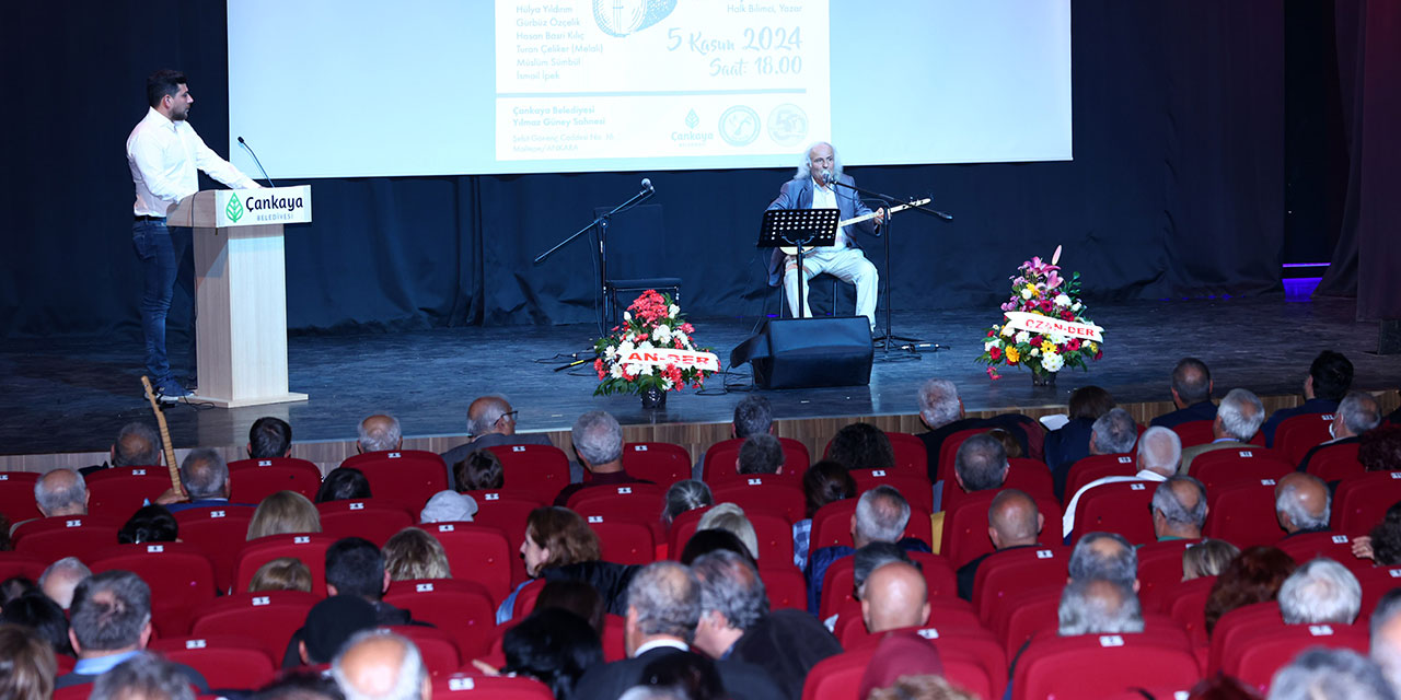 Çankaya'da 'Ozanlar Günü' etkinliği