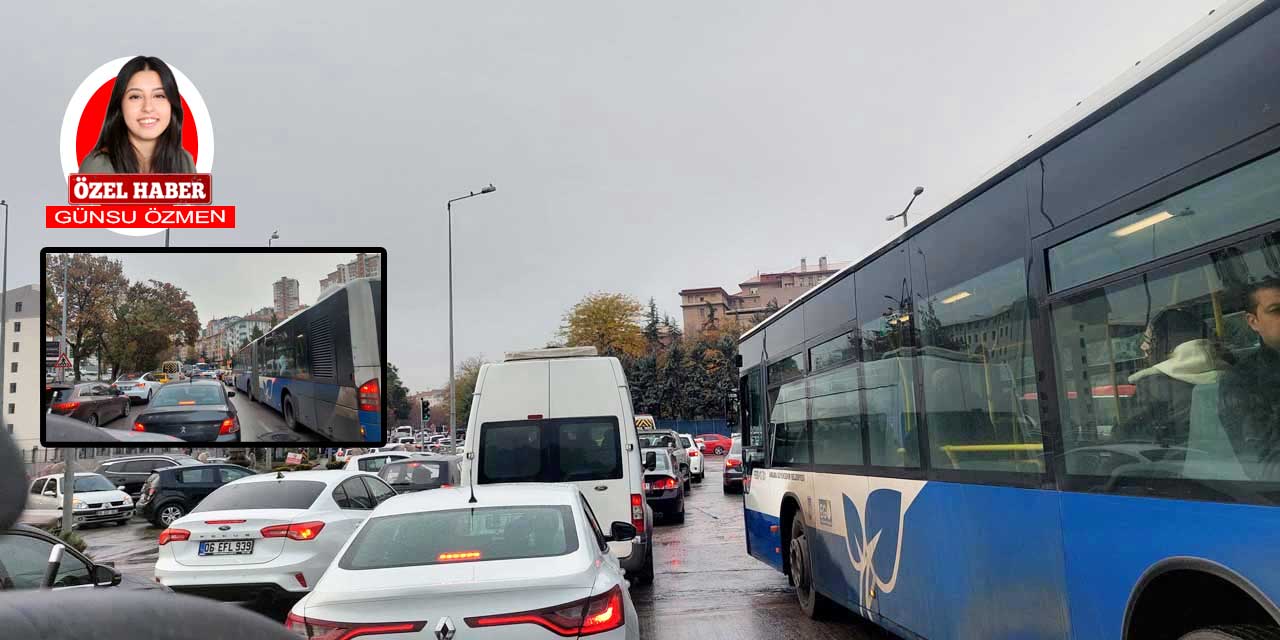 Ankara pazartesi gününe trafik ile başladı!