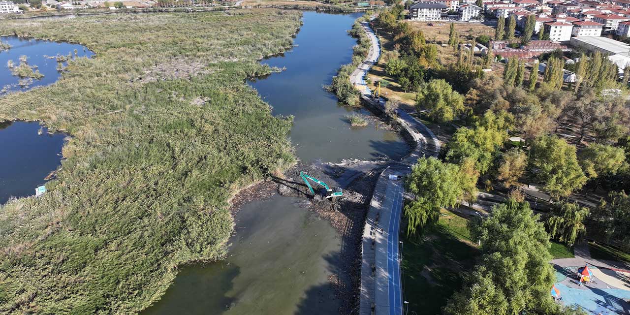 Ankara'daki Sukesen Deresi temizlindi, Mogan Gölü nefes aldı