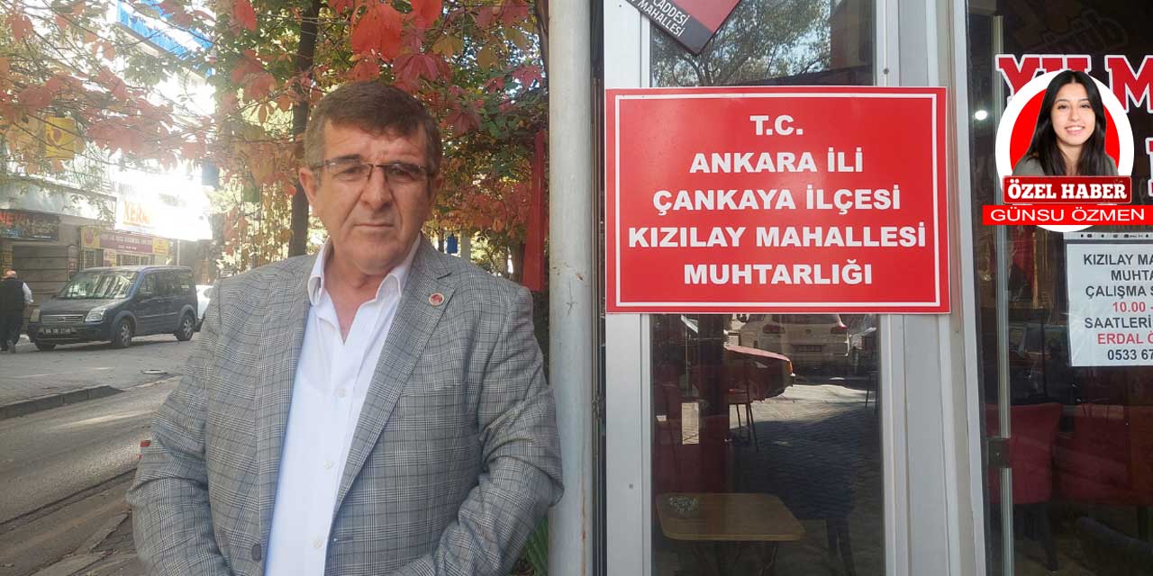 Ankara'nın göbeğinde tehlike büyük! Kızılay Mahallesi sakinleri bu sorundan dert yanıyor!