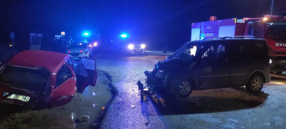 Kastamonu'da feci kaza: 1 ölü, 2 yaralı