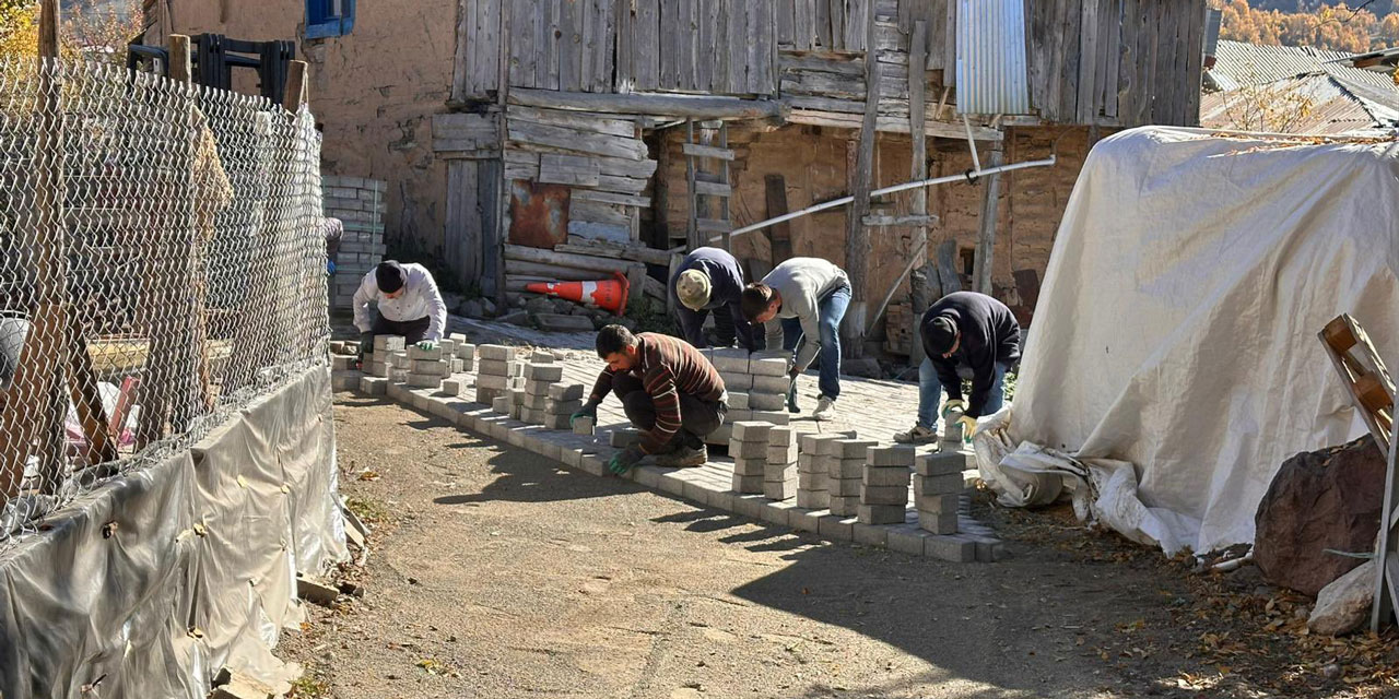 Çamlıdere'de üstyapı çalışmaları aralıksız devam ediyor!