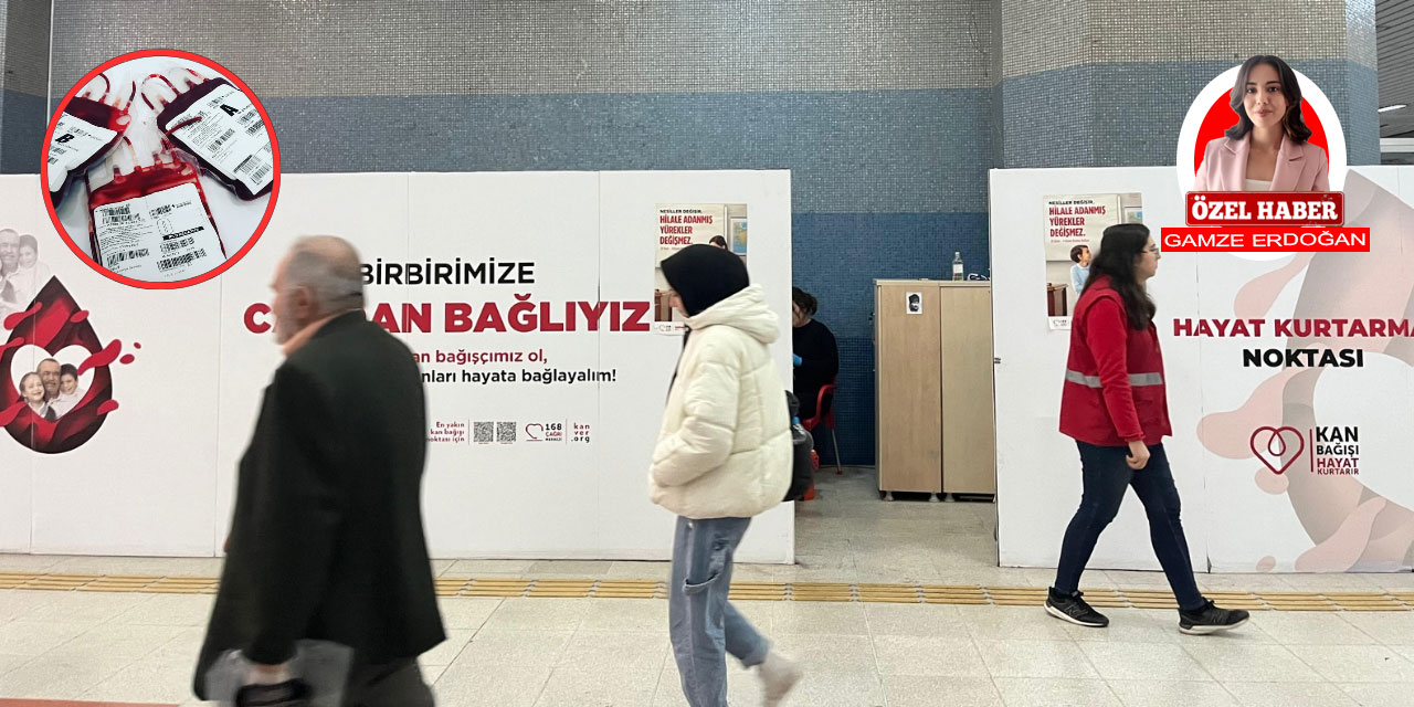 Ankara'da kan bağışı günlük hedefin yarısına ulaşıyor