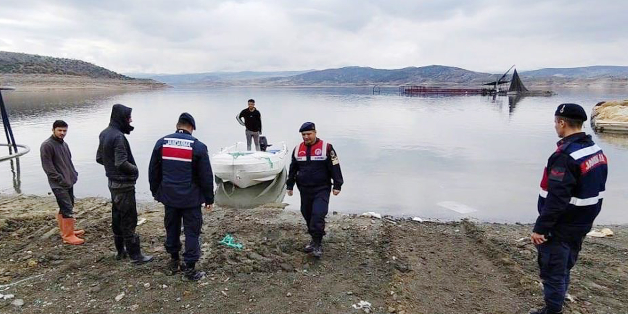 Yozgat’ta Çekerek Barajı'nda denetim yapıldı