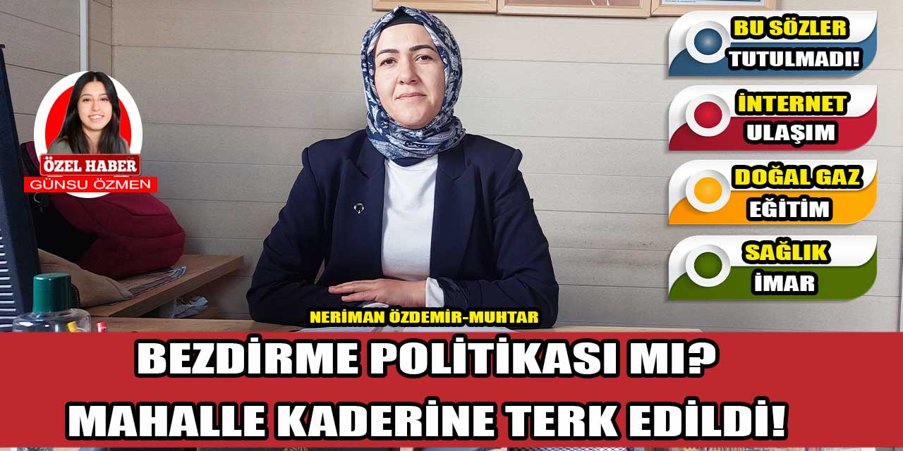 Ankara Çankaya'daki Yakupabdal Mahallesi kaderine terk edildi! Öğretmenler tayin istiyor, vatandaş evini satıp kaçıyor...