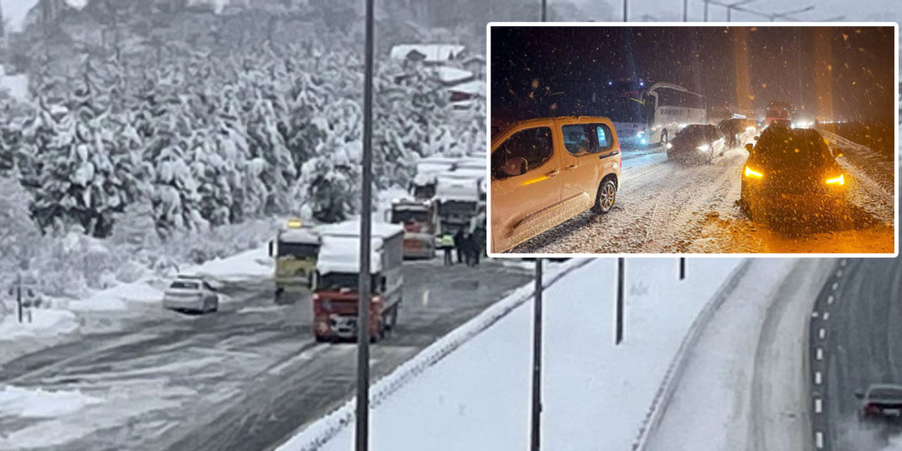 Anadolu Otoyolu'nun Ankara yönü trafiğe kapatıldı: Abant Kavşağı'ndan itibaren iptal!