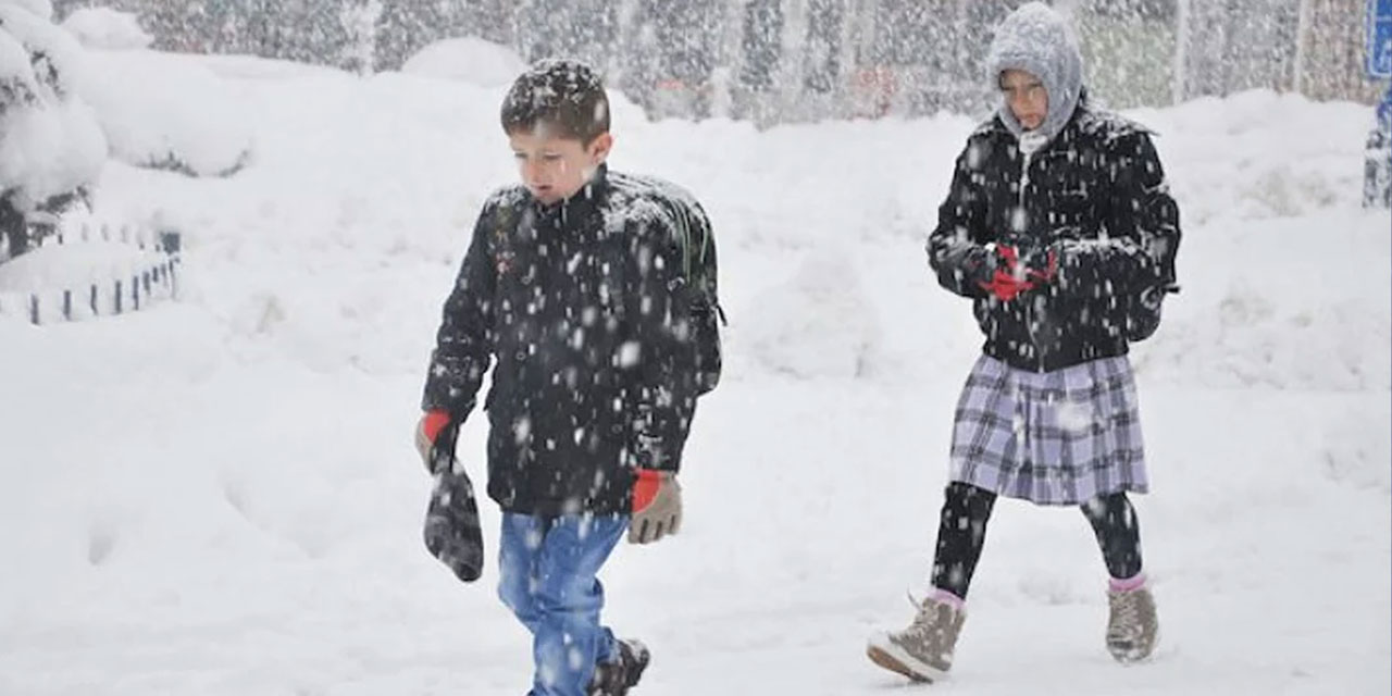 Türkiye beyaza büründü: Bazı illerde okullar tatil edildi!