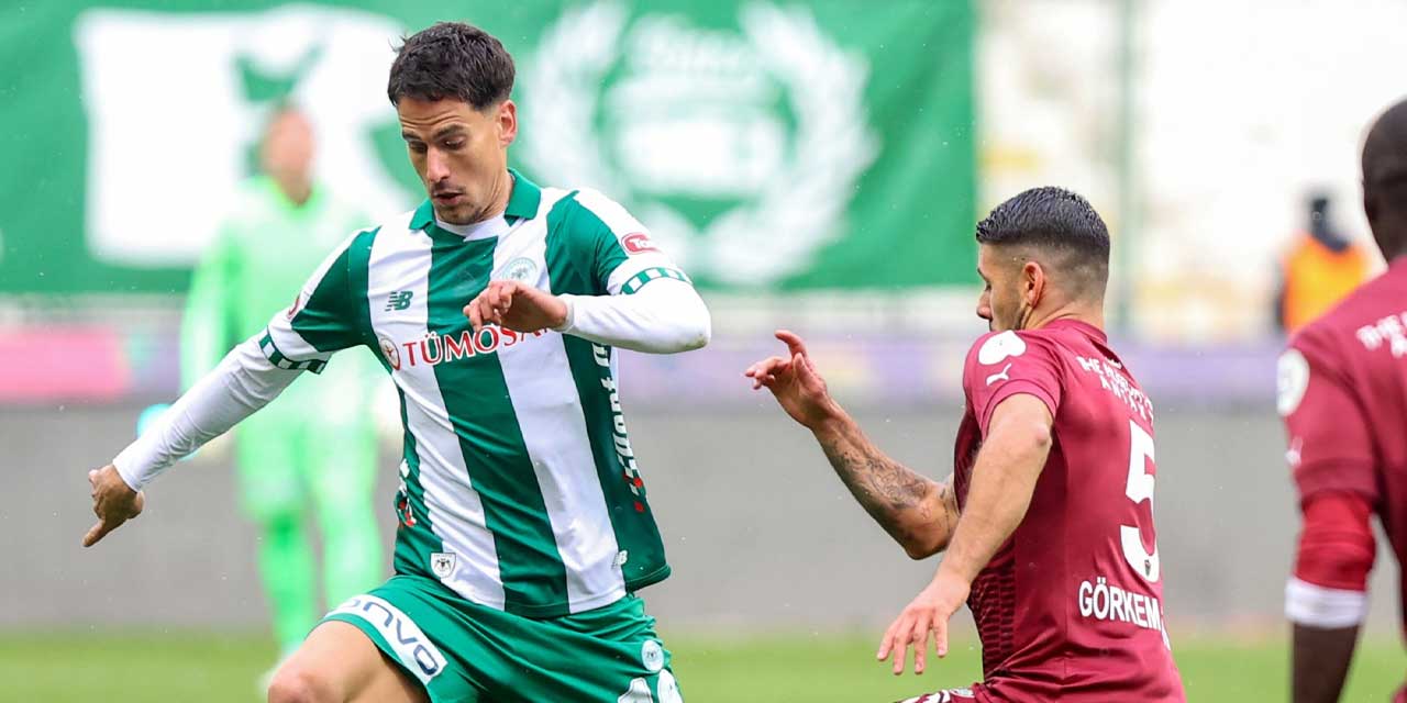 TÜMOSAN Konyaspor son anlarda yıkıldı: Atakaş Hatayspor ile puanları paylaştı