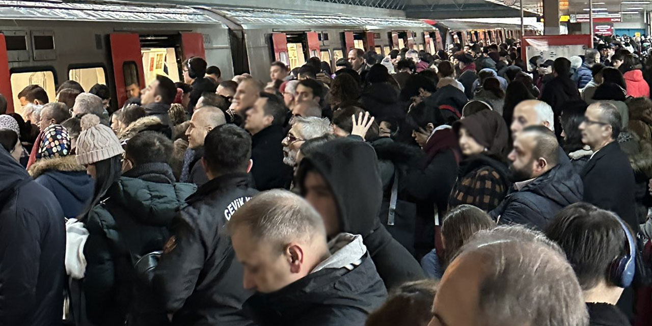 Ankara metrosunda tren arızası: Seferlerde gecikme